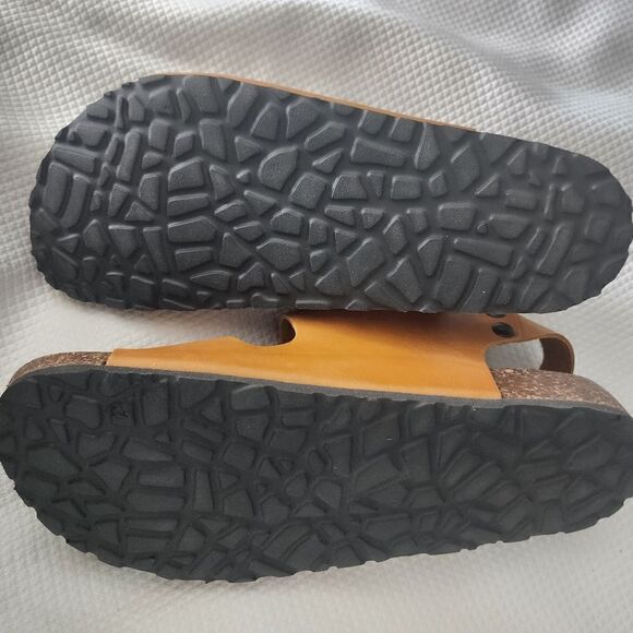 DUCCELLI Made in Italy Bank Siena leather comfort lagenlook buckle Sandals main image 9